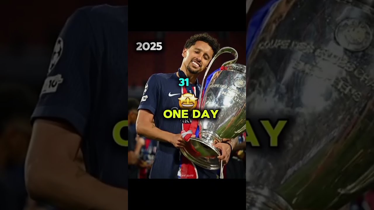Marquinhos 2025 Football Shorts Enisedits