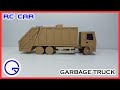 How to make RC Garbage Truck from Cardboard