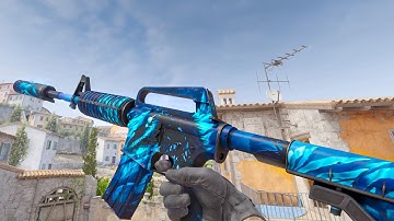 CS2 MADE THIS SKIN CLEAN & SHINY🔥🔥- Inspecting M4A1 NIGHTMARE in CS2 Ingame