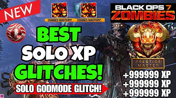 DE BESTE WERKENDE BO7 ZOMBIES GLITCHES! NIEUW SOLO LEVEL 1000 XP GODMODE! DE BESTE BLACK OPS 7 ZO...