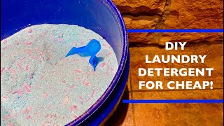 Homemade Laundry Detergent – $23.89 for 5 gallon bucket full!