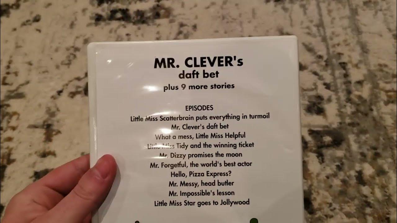 Opening To Mr. Men and Little Miss Mr. Clever's Daft Bet 2013 DVD
