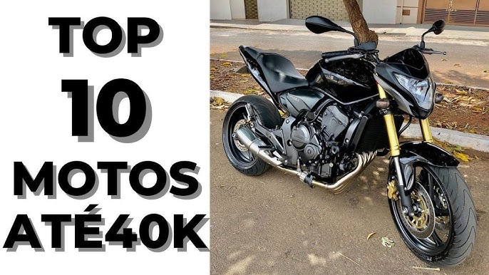 As 9 motos esportivas mais baratas e procuradas de até R$ 40 mil