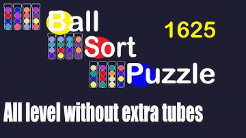Ball Sort Puzzle Level 1625 🎯 All level without extra tube 😂 Game Walkthrough 😘