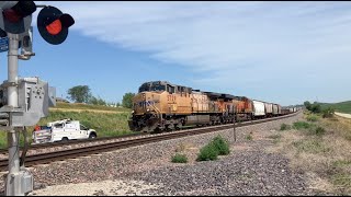 The Train 4014 Pushed out of Blair, NE