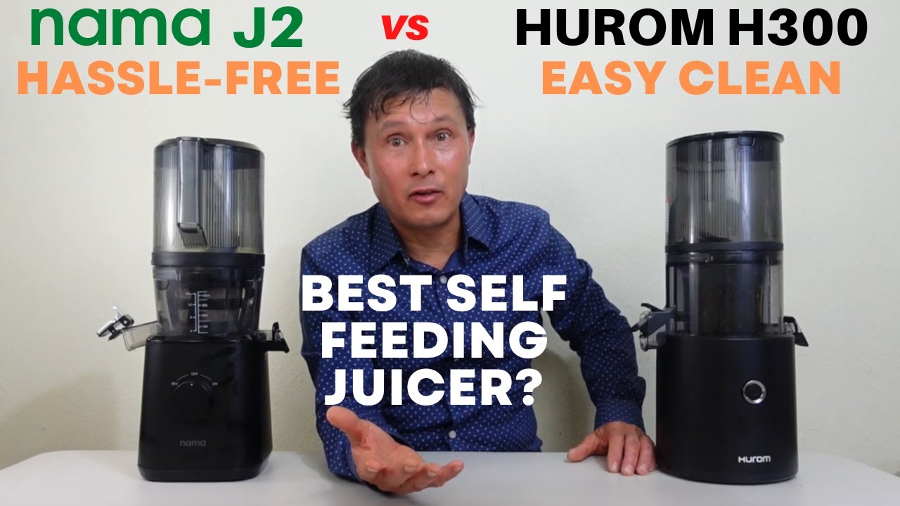 Falca de moarte tutun Fictiv  Hurom H300 vs Nama J2 Self Feeding Slow Juicer Comparison Review - YouTube