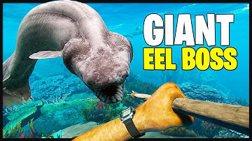 Fighting the GIANT EEL Boss in Stranded Deep! (Stranded Deep Multiplayer EP10)