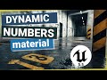 Dynamic Numbers Material Made Easy! Unreal Engine Tutorial