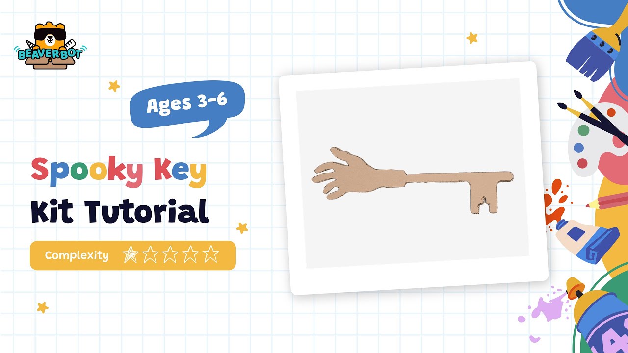 How to Craft a Spooky Key Kit with BeaverBot Cutting Tool?