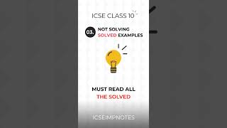 Icse Class 10 I 3 Mistakes That You Should Avoid During Your Maths Exam