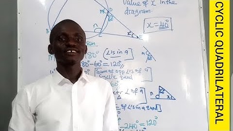 CYCLIC QUADRILATERAL || CIRCLE GEOMETRY MADE EASY 👌#maths #chimaths #fyp