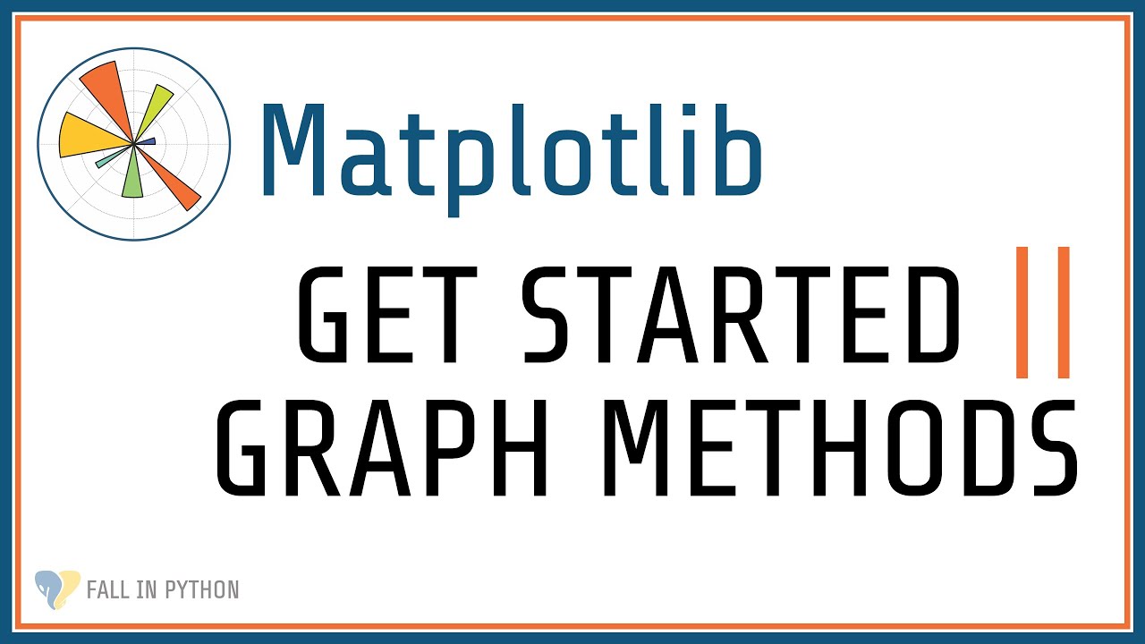Methods to Plot a Graph - Python Matplotlib Tutorial #1