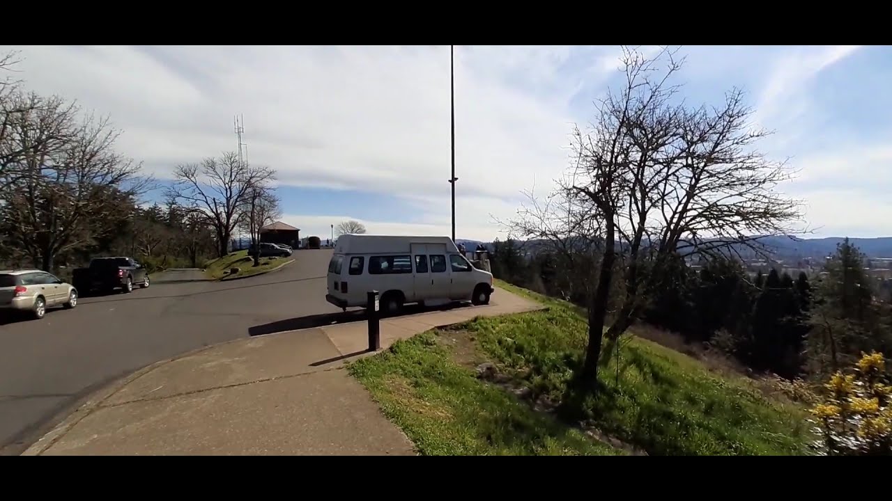 On top of Skinner Butte Observatory in Downtown, Eugene. | Parks in Eugene, Oregon