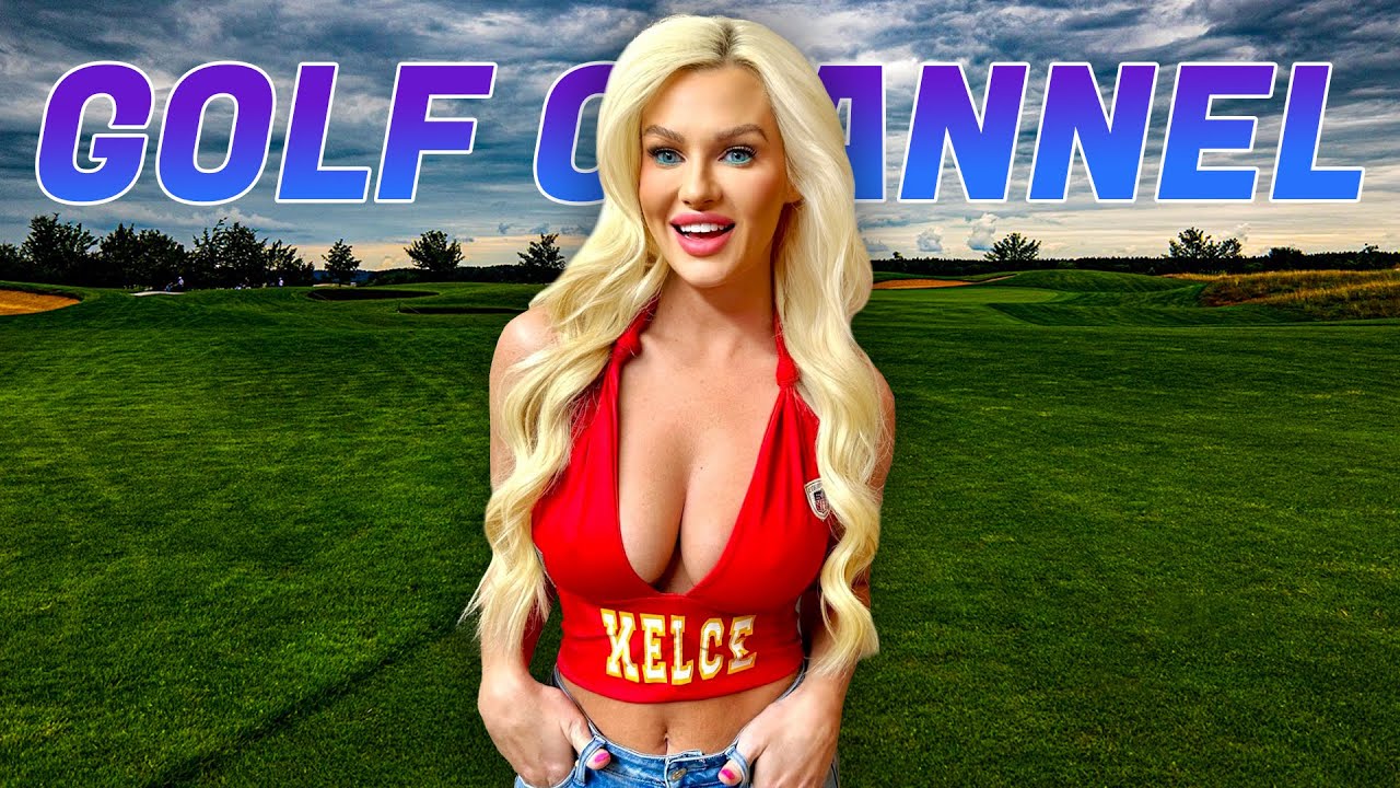 Taylor Cusack shows off most outrageous golf outfit yet as fans say ‘if I wore that I’d be arrested’