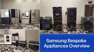 Samsung Bespoke AI Kitchen Appliances Overview