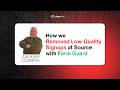 How Our Client Improved Data Quality in Forms