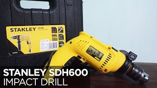 Stanley Impact Drill with Acc / Bor Tembok Listrik dengan Aksesories 13mm 550W SDH600KV