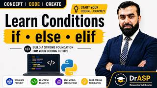 Conditional Statements in Python | Learn if, if-else & if-elif-else with Real-World Examples