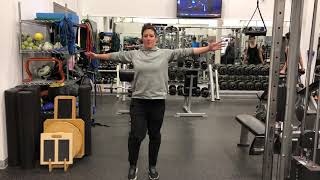 Tall standing kicks/toe touch