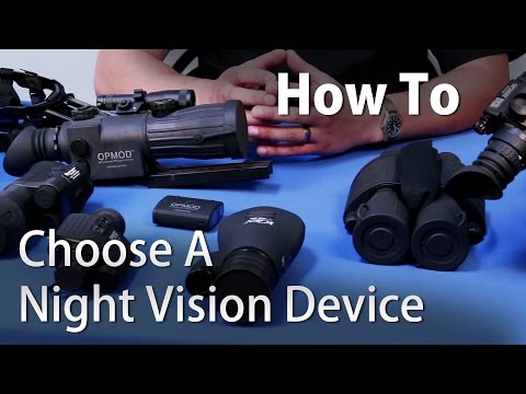Video: Jak vybrat zařízení pro noční vidění: ceny, popisy, recenze