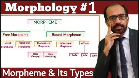 Morphology Part 1 | Morpheme & Its Types| Morpheme Vs Morph | Linguistics | Muhammad Tayyab