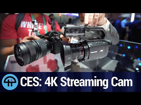 Panasonic Lumix S1H & AG-CX10 4K Streaming Camcorder - CES 2020