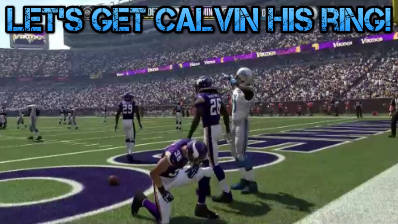 Let's get Megatron his Superbowl ring! Madden 16 Franchise Career Mode Episode 2!