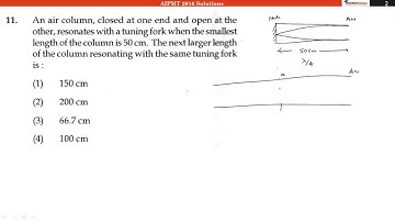AIPMT 2016 Video Solution Physics Question No. 11 [Code Z]
