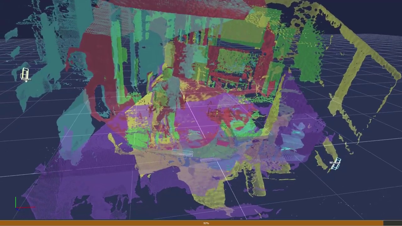 Kinect PointCloud Registration/Alignment Test - YouTube