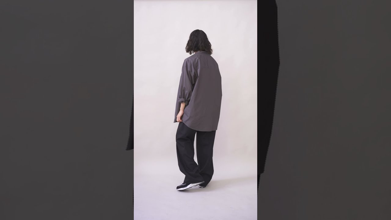 Graphpaper】Selvage Wool Chef Pants,Selvage Wool Wide Chef