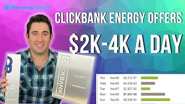 $2-4k A Day With ClickBank Energy Offers & Native Ads!
