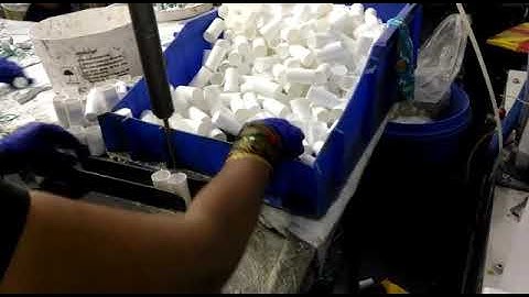 Automatic PU filling machine. Anicap capacitor 9328211686