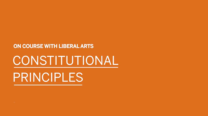 Constitutional Principles
