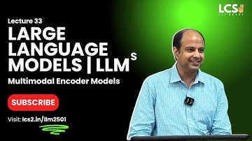 Lec 33 | Multimodal Encoder Models