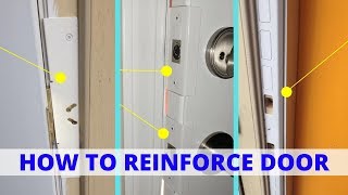 How to Reinforce Door Frame and Hinges!