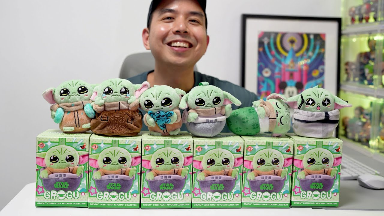 Cosbi Plush Keychain Grogu: Cutest in the Galaxy 