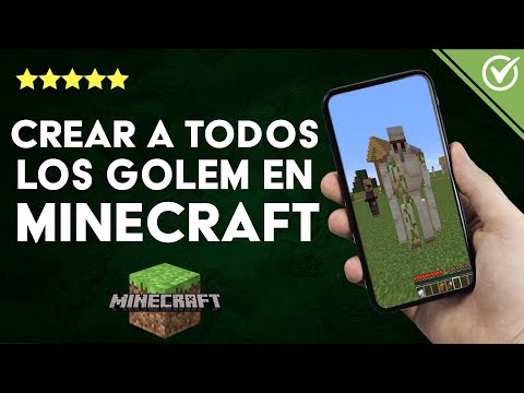 Cómo crear a todos los GOLEMS en MINECRAFT - Guía rápida y sencilla