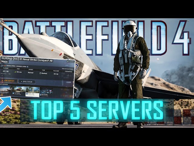 Tell me your favourite server and I'll tell you what type of player you are  : r/battlefield_4