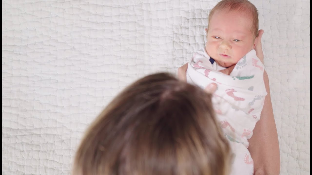 How to swaddle a baby YouTube