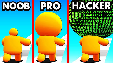 NOOB vs PRO vs HACKER BIG HEAD