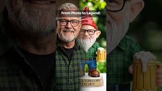 Bring a hilarious, personalized touch to your lawn or potted plants! 🧑🌾🍄✨😂
