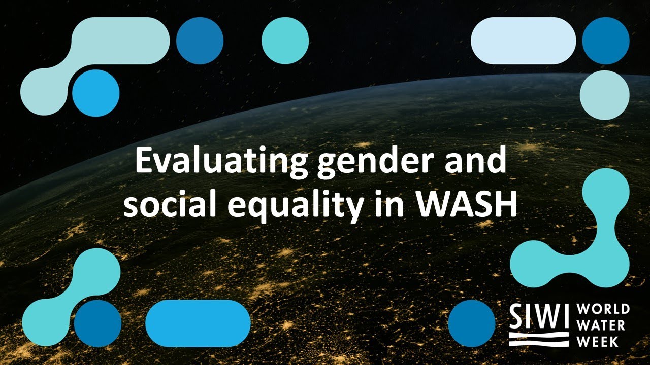 Evaluating gender and social equality in WASH - YouTube
