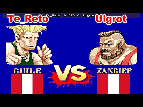 Street Fighter II': Champion Edition - Te_Reto vs Ulgrot FT5