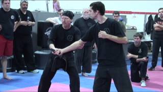 Hand Positions for Checking in Knife Fighting