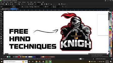 Best Coreldraw Freehand Techniques for Making Mascot Logo Design - Ahsan Sabri