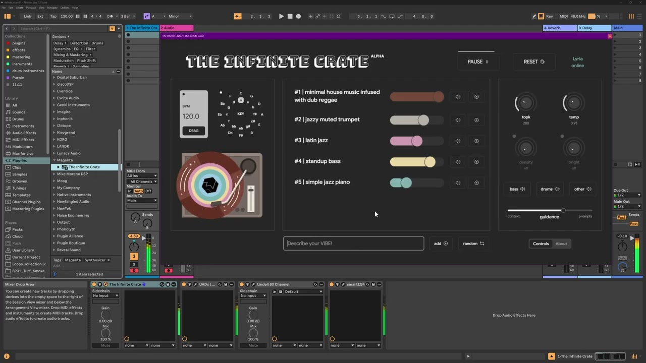 infinite fun (The Infinite Crate (Lyria RealTime VST))