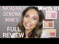 NATASHA DENONA MINI PALETTES | FULL REVIEW | ARE THEY WORTH IT? | IS IT A BRONZER?