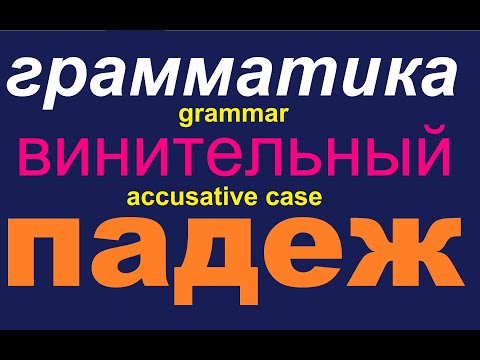 № 568 Винительный Падеж / грамматика русского языка