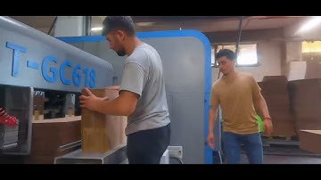 Customer case：T-GCF618 Two Color Printer Slotter Inline with Folder Gluer in Turkey👍👍