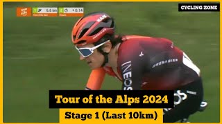 Tour of the Alps 2024 Stage 1 (Last 10km)
